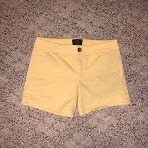 Yellow AE Shorts